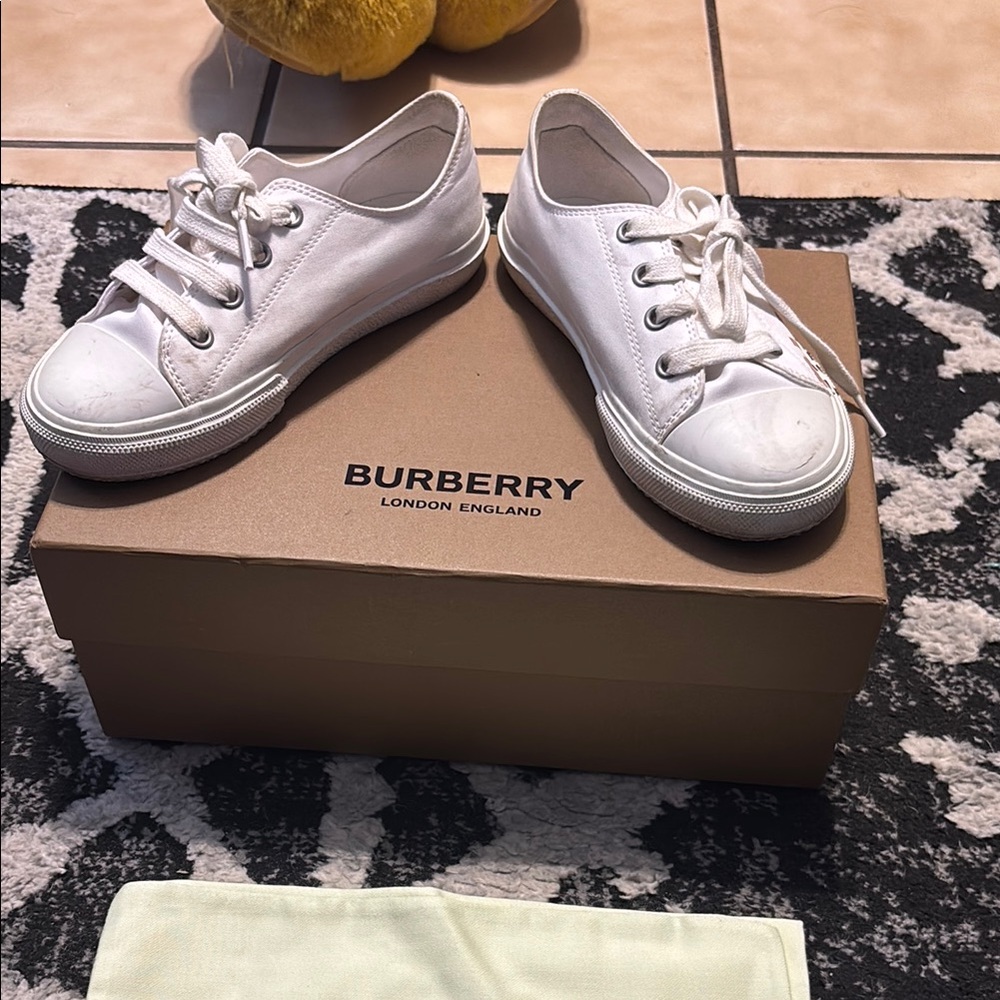 Burberry White Sneakers